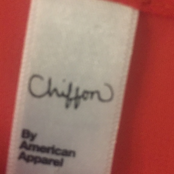 American Apparel Chiffon Tank Top / Coverup (NWOT) - Picture 4 of 8